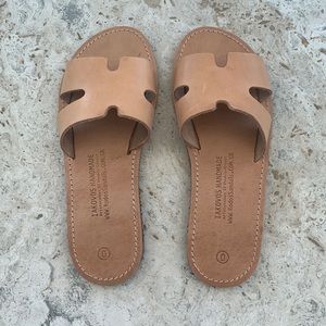 Greek leather Sandals (handmade in Greece)